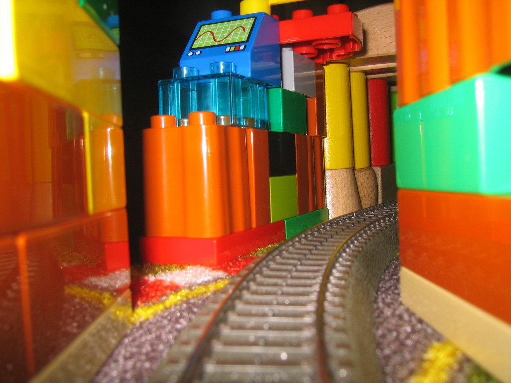 Eisenbahntunnel aus Kindersicht