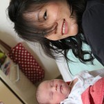 Tante Yan mit ihrer kleinen Nichte Ming-Ya